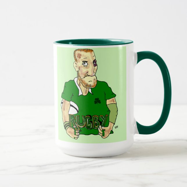 irish rugby mug (Right)