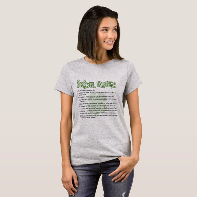 Irish Rules T-Shirt (Front Full)