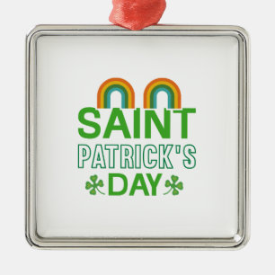 Irish Saint Patrick S Day Metal Tree Decoration