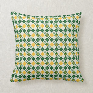 Irish Saint Patrick's Day pattern Cushion