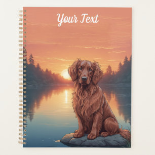 Irish Setter by Lake Planner