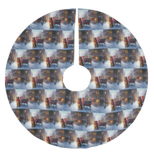 Irish Setter Christmas Festive Season Brushed Polyester Tree Skirt