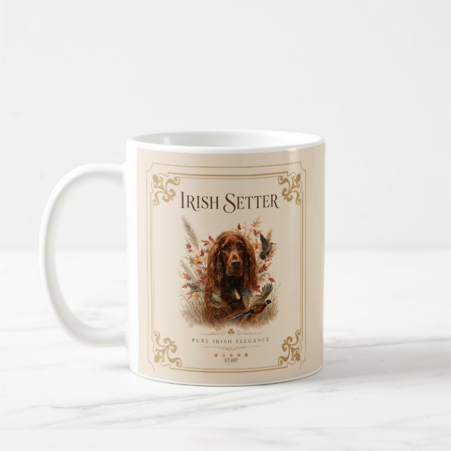  Irish Setter Coffee Mug (Left)