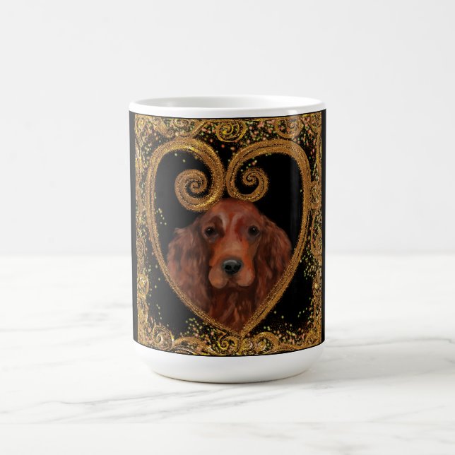  IRISH SETTER COFFEE MUG (Center)