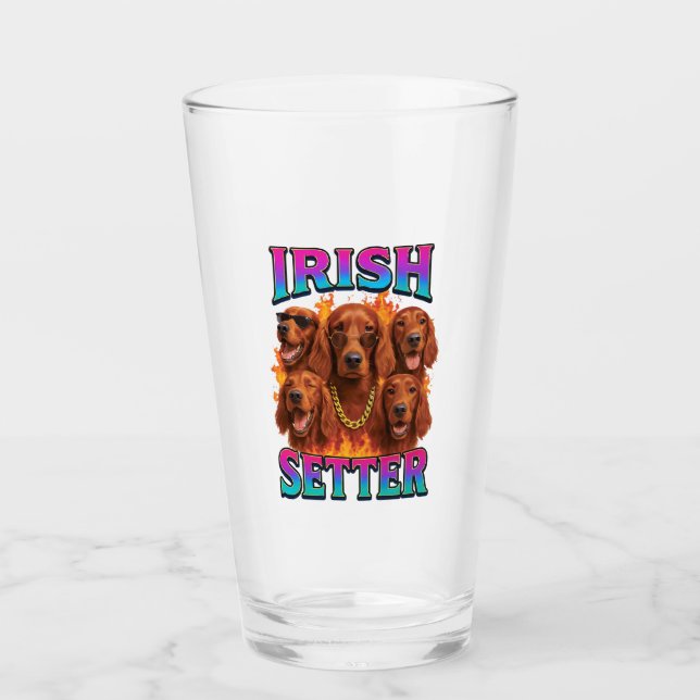 Irish Setter Copy Glass (Front)