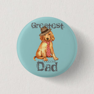 Irish Setter Dad 3 Cm Round Badge