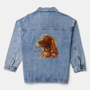 Irish Setter  Denim Jacket