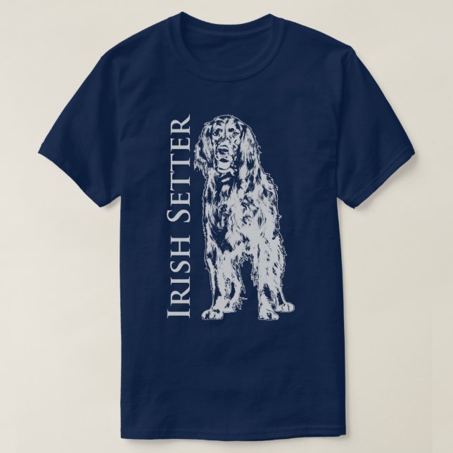 Irish Setter Dog 1  T-Shirt (Design Front)