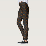 Irish Setter Dog Breed Silhouettes Pattern Leggings<br><div class="desc">Irish Setter Silhouettes Leggings. Show off your love for Irish Setters in comfort and style with these grey and orange pattern leggings. Perfect for the gym, yoga, or relaxing at home with your furry friend. These novelty print leggings make a fun gift for Irish Setter lovers. Visit Jenn's Doodle World...</div>