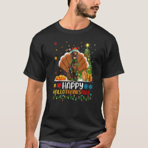 Irish Setter Dog Irish Setter Hellothanksmas T-Shirt