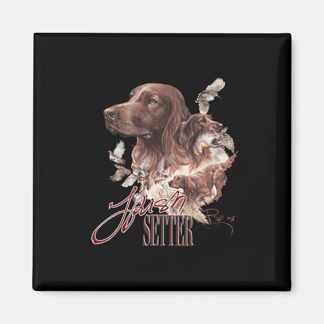 Irish Setter Dog Lovers  Magnet (Front)