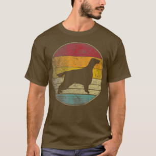 Irish Setter Dog Vintage Distressed Retro 70s 80s  T-Shirt