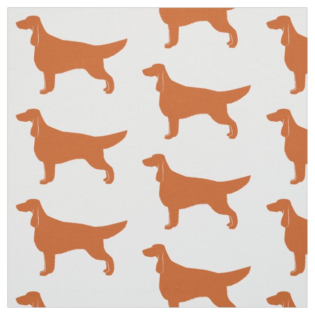 Irish Setter Fabric (Swatch)