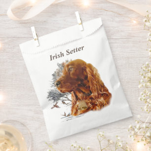 Irish Setter Favour Bags