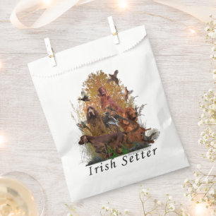 Irish Setter Favour Bags
