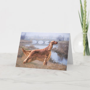 Irish Setter Greeting Cards