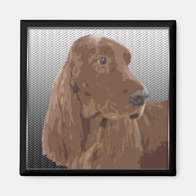 Irish Setter Magnet (Front)