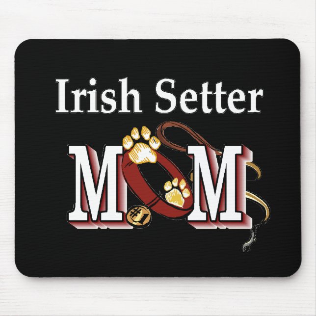 Irish Setter Mum Gifts Mouse Pad (Front)