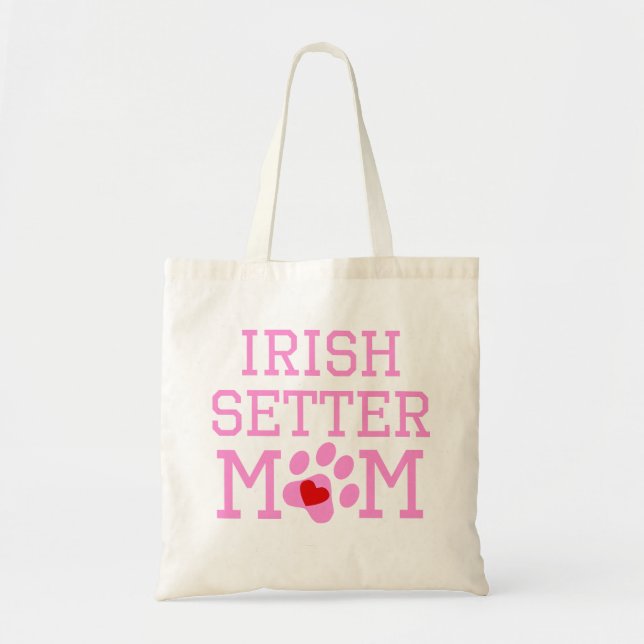 Irish Setter Mum Tote Bag (Front)