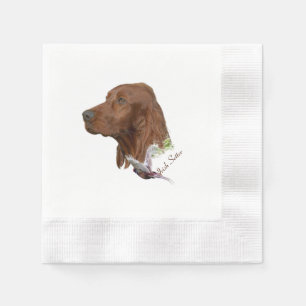 Irish Setter Napkin