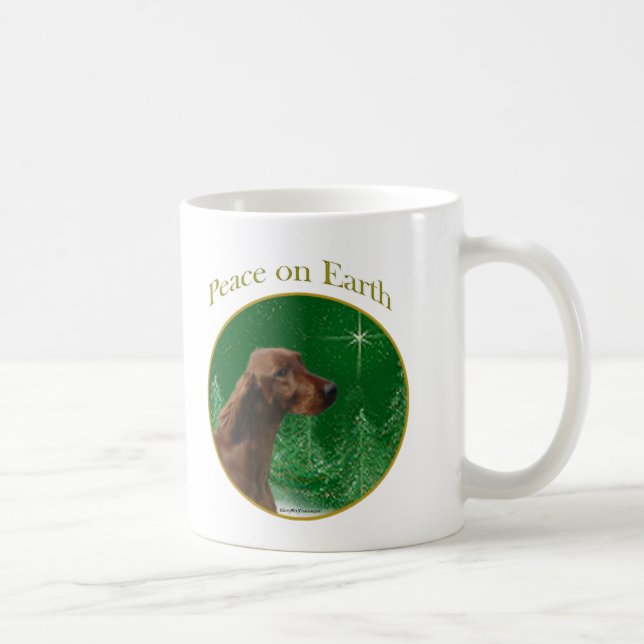 Irish Setter Peace Coffee Mug (Right)