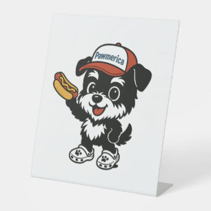 Irish Setter  Pedestal Sign