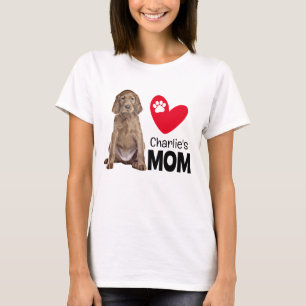 Irish Setter Personalised Mum T-Shirt