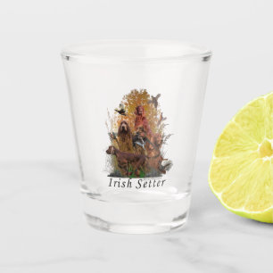 Irish Setter Shot Glass