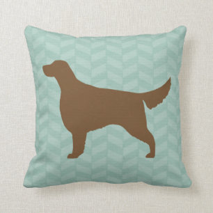 Irish Setter Silhouette Cushion