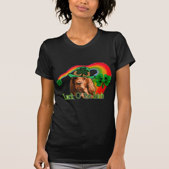 Irish Setter St. Patricks T-Shirt (Front)
