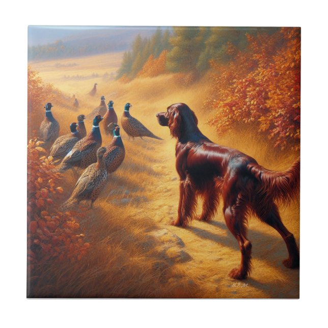 Irish Setter      Tile (Front)