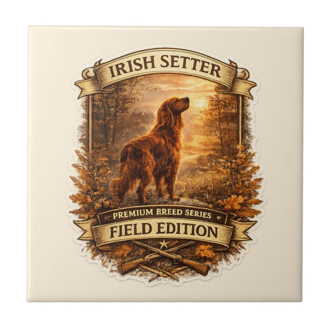 Irish Setter Tile (Front)