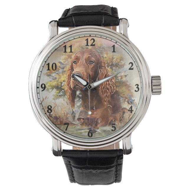 Irish Setter - Ultimate Upland Bird Dog Watch (Front)