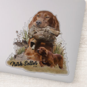 Irish Setter , Woodcock hunting,  Art