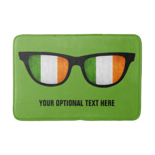 Irish Shades custom bath mats