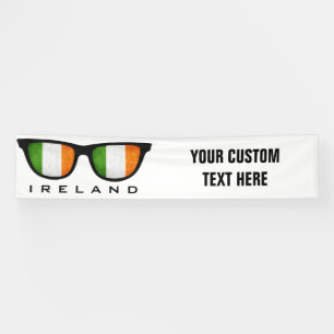 Irish Shades custom text & colour banner