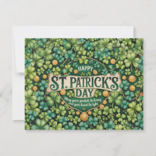 Irish Shamrock Celebration Design