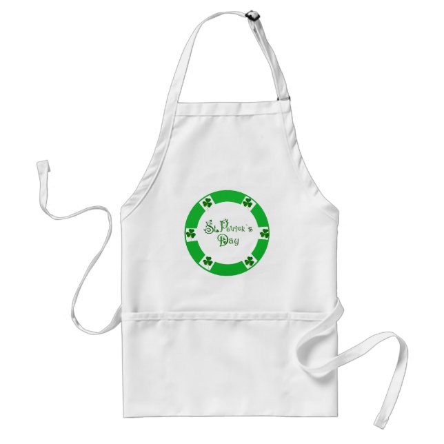Irish Shamrock for Standard-Apron Standard Apron (Front)