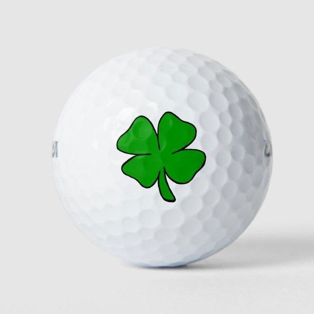 Irish Shamrock Golf Balls (Front)