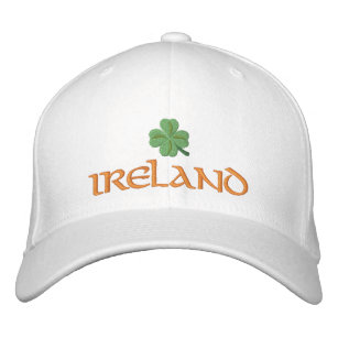 Irish shamrock Ireland Embroidered Hat