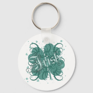 Irish Shamrock Key Ring