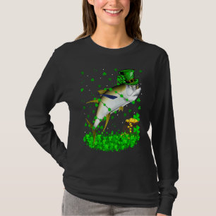Irish Shamrock Leprechaun Tuna Fish St Patrick's D T-Shirt