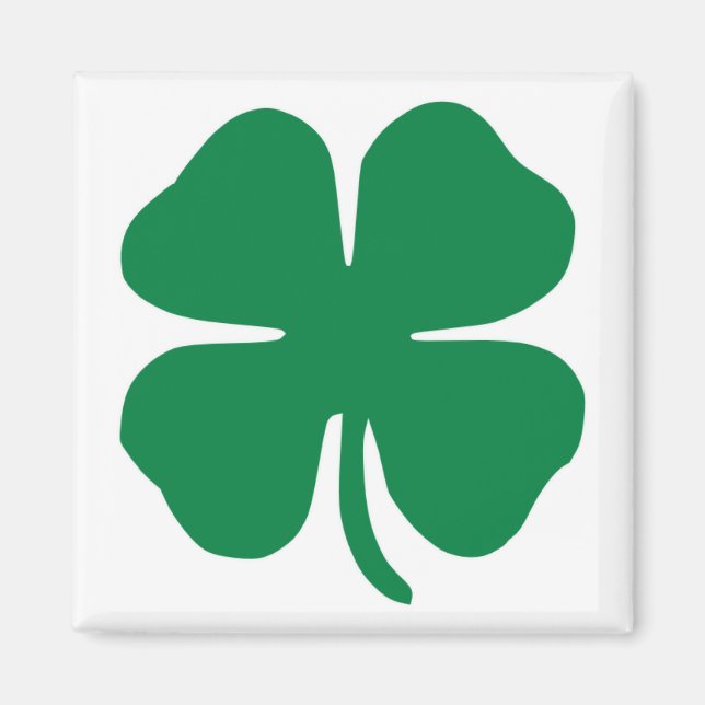 Irish Shamrock Magnet (Front)