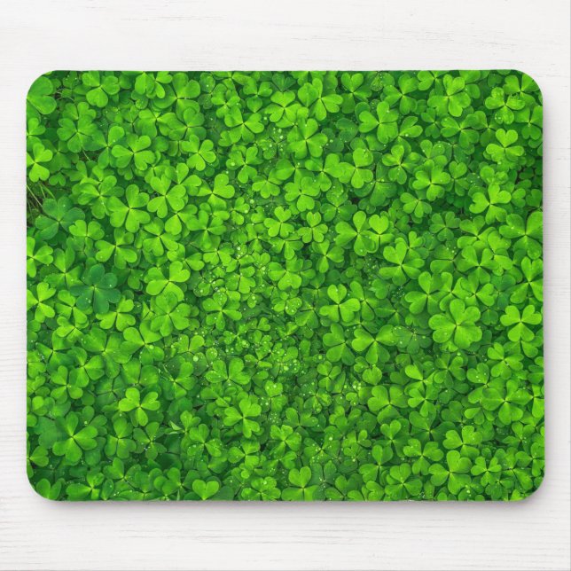 Irish Shamrock Mouse Mat (Front)