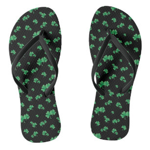 Irish Shamrock Pattern Jandals