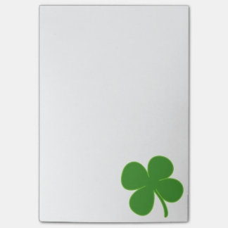Irish Shamrock Post-it Notes