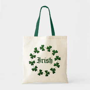 Irish Shamrock Ring Tote Bag