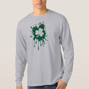 Irish Shamrock Splat ! T-Shirt