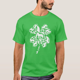 Irish Shamrock St Patrick's Day Bernese Mountain F T-Shirt
