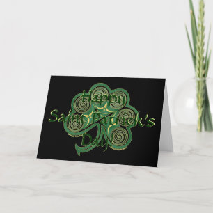 Irish Shamrock St. Patrick's Day Card